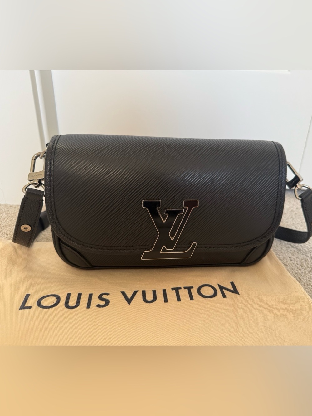 Louis Vuitton Buci -  Black Epi Leather